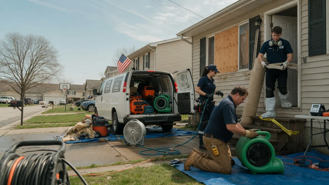 Water Damage Restoration in Ridgeway, IA near me